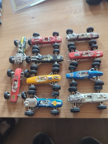 Rennwagen 10 stück - 1/66,