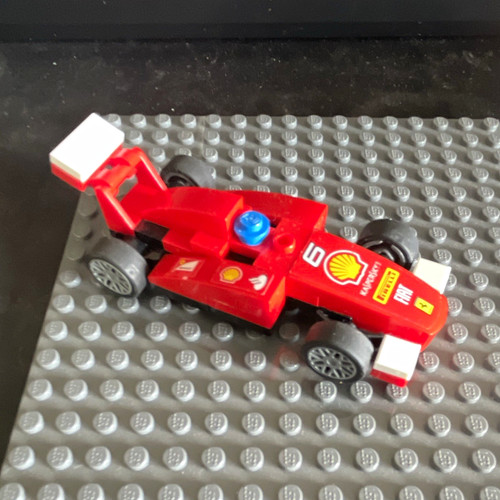 Lego ferrari rennwagen rot - f1,